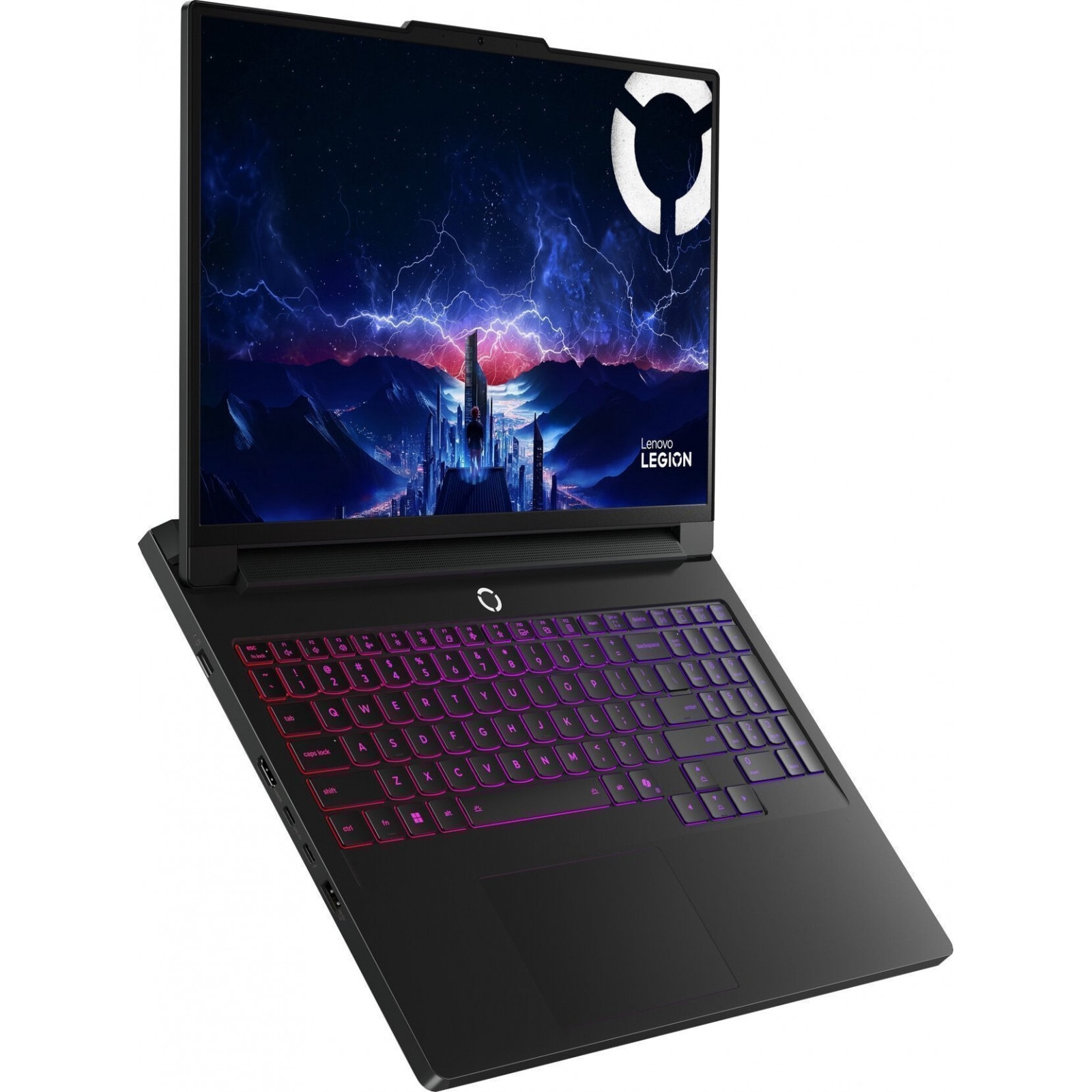 Laptop Lenovo Legion Pro 7, 16" WQXGA, Intel® Core™ Ultra 9 275HX pana la 5.4 GHz, 64 GB RAM DDR5 6400, 1 TB SSD, NVIDIA® GeForce® RTX 5090 24 GB, Free Dos, Eclipse Black 1 TB