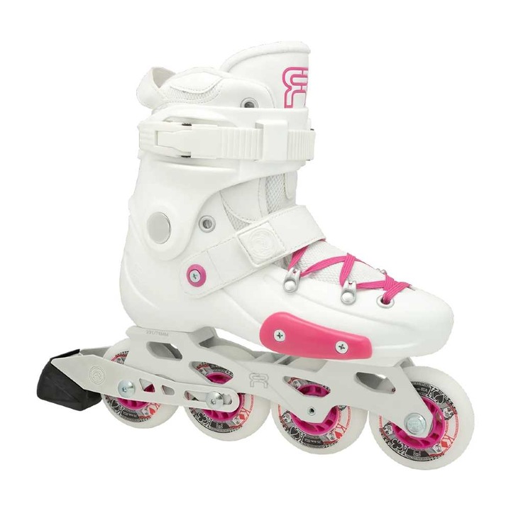 Role FR Skates alb/roz, marimea 40-42EU