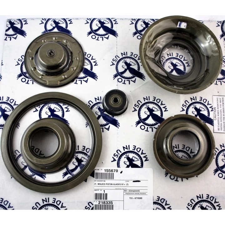 Комплект бутала ALTO DP0 AL4 97+, 7 части, за Citroen, Fiat, Kia, Lancia, Nissan, Peugeot, Renault