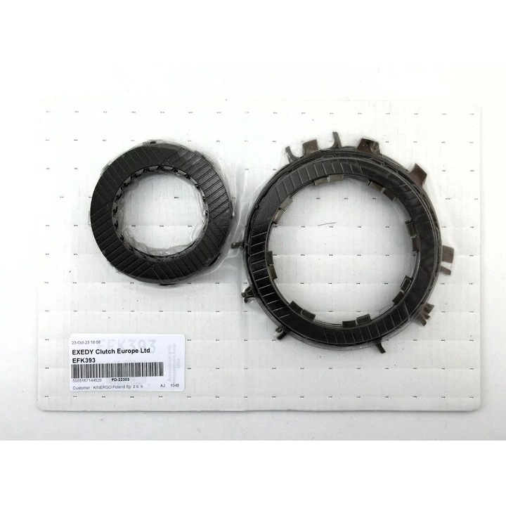 Комплект фрикционни дискове, exedy DP0 98+, 26 части, за Citroen, Fiat, Kia, Lancia, Nissan, Peugeot, Renault