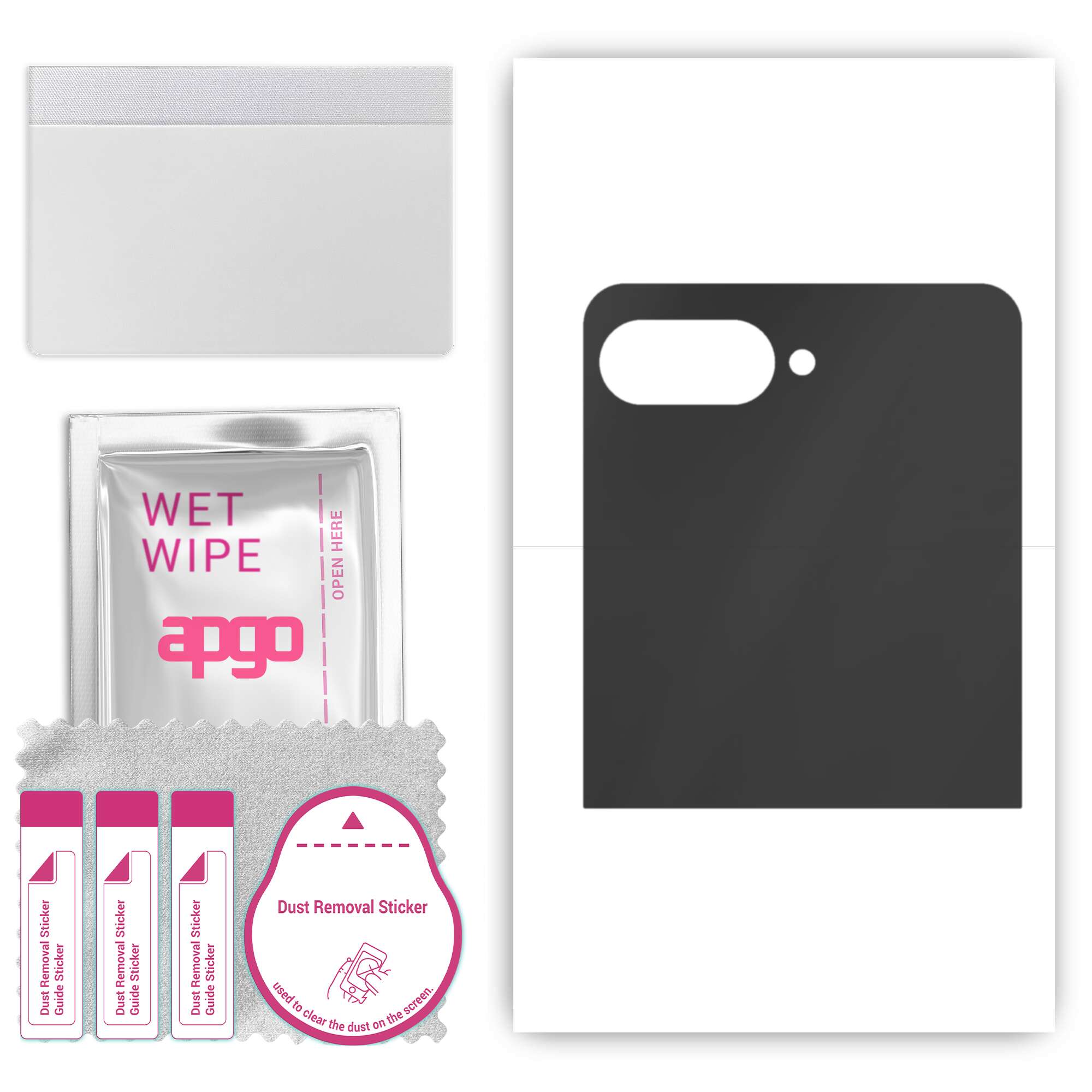 Folie de protectie PRIVACY apgo pentru Motorola Razr 50 – efect anti-spionaj, hidrogel, full glue, 5D, mat, ultra-subtire