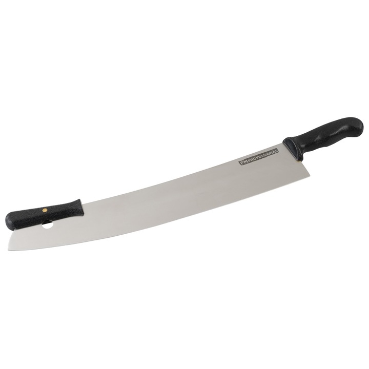 Cutit pentru pizza, FM PROFESSIONAL, 2 manere, 41 cm