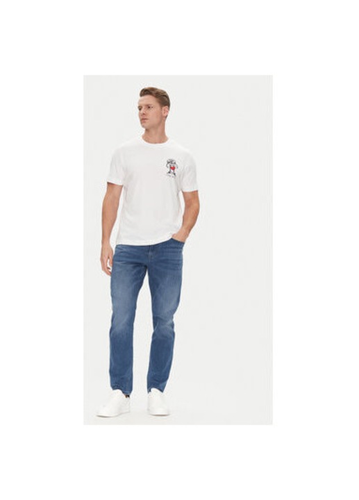 Joop Jeans ferfi nadrag, 10020032 30047421, pamut/lyocell, kek, Kék
