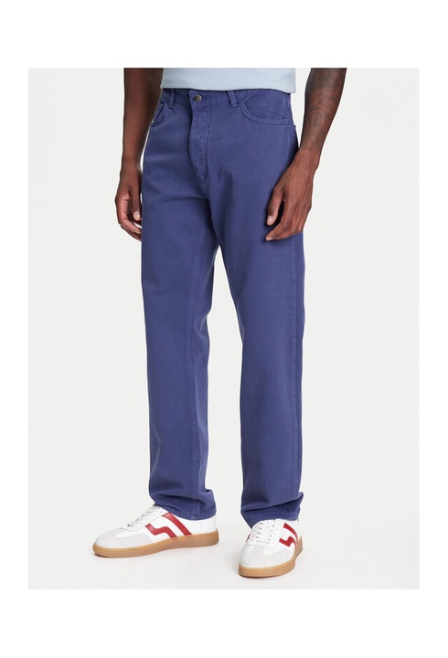 United Colors Of Benetton Ferfi Nadrag, 4RZVUE01W, Pamut, Kek, Kék