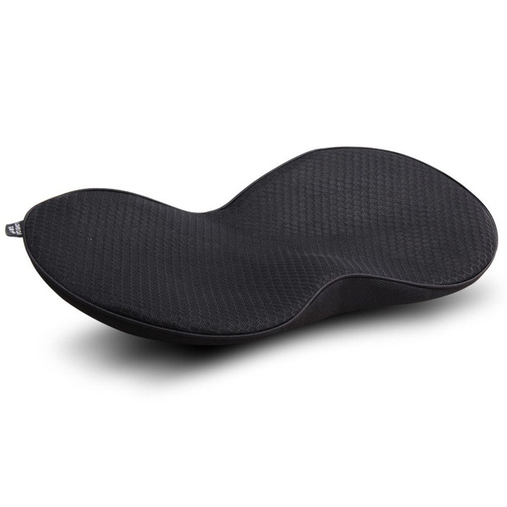 Perna ortopedica pentru scaun auto Haiaveng, ergonomic, esentiala pentru calatorii, negru