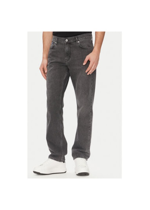 Karl Lagerfeld Jeans ferfi nadrag, A2M10131, pamut, szurke, Szürke
