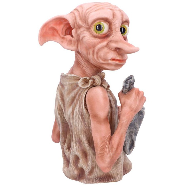 Figurina Nemesis Now Bust Dobby Harry Potter, 30cm, Multicolor