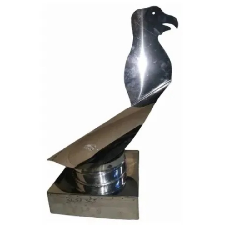 Pasare rotativa din otel inoxidabil METALLWORK-PSILOS, baza rectangulara, 31x31cm