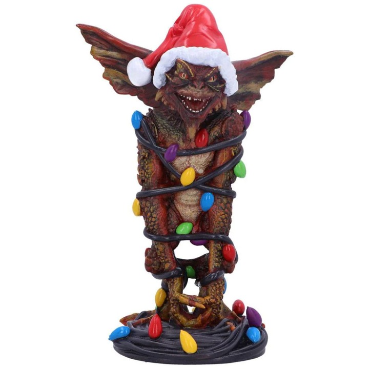 Figurina Nemesis Now Gremlins Mohawk In Fairy Lights 16cm