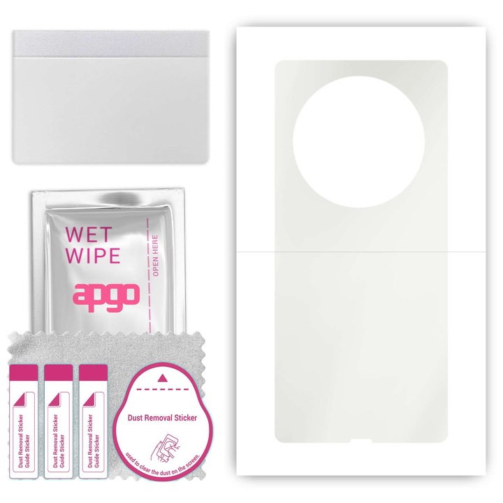 Folie de protectie MAT MATTE pentru Vivo X Fold5 – apgo Skins, protectie pentru spatele telefonului, anti-zgarieturi, hidrogel, skin, full glue