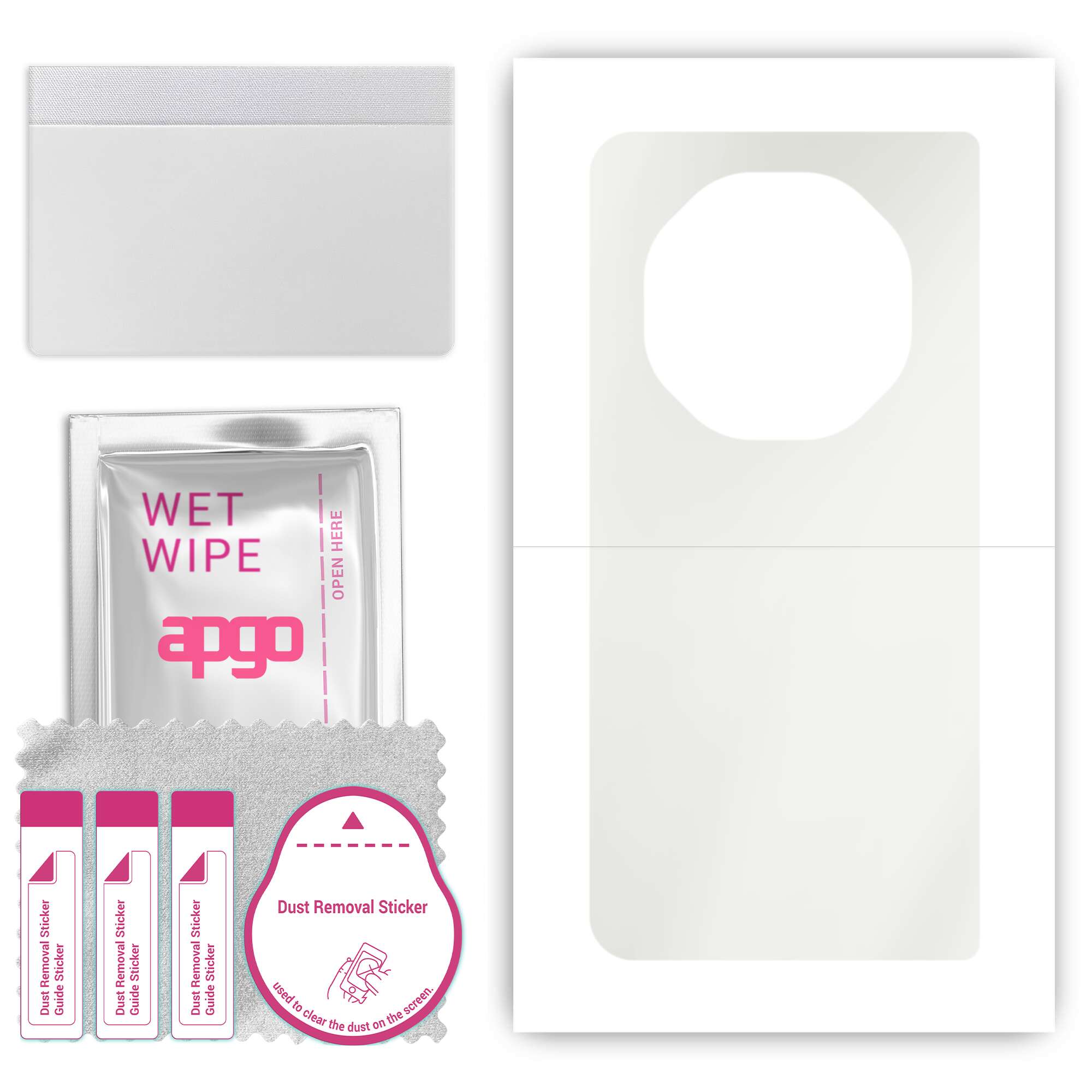 Folie de protectie MAT MATTE pentru Honor Magic V5 – apgo Skins, protectie pentru spatele telefonului, anti-zgarieturi, hidrogel, skin, full glue