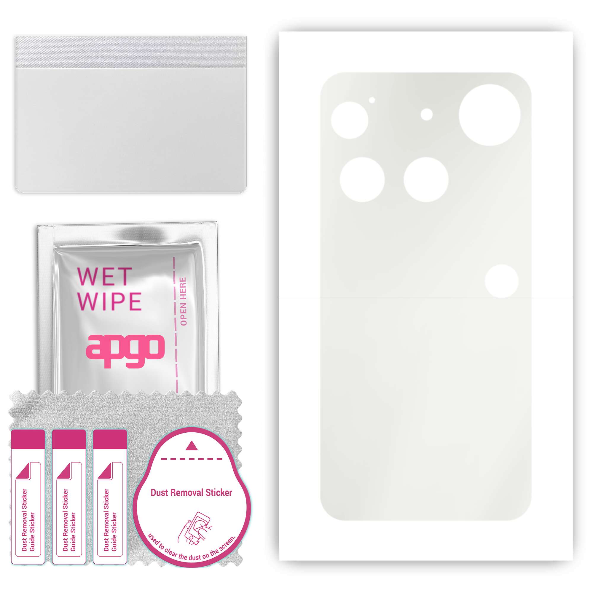 Folie de protectie MAT MATTE pentru Nothing Phone 3 – apgo Skins, protectie pentru spatele telefonului, anti-zgarieturi, hidrogel, skin, full glue