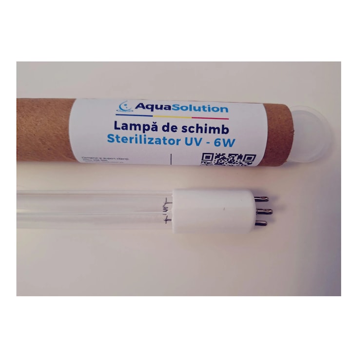Lampa universala de schimb pentru sterilizator UV 6W – AquaSolution UV-PureLine