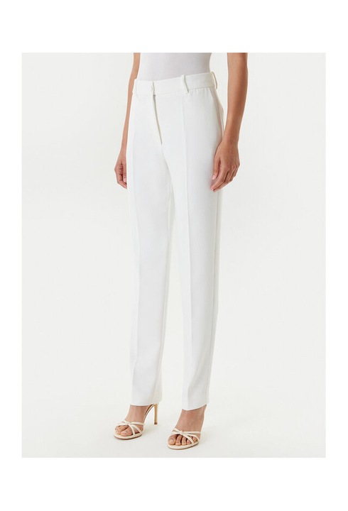 Pantaloni dama Morgan, 251-PVAPLO, Poliester, Alb, Alb