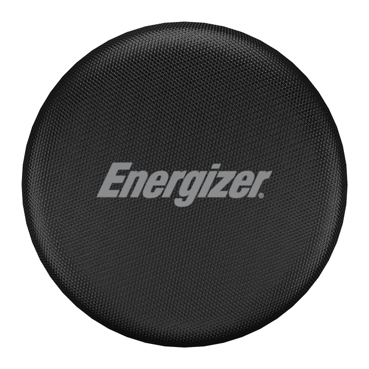 Boxa Portabila Bluetooth Energizer BTS055, 5W, TWS, 3 in 1, Difuzor, Suport si Incarcator, Microfon pentru Handsfree, Negru