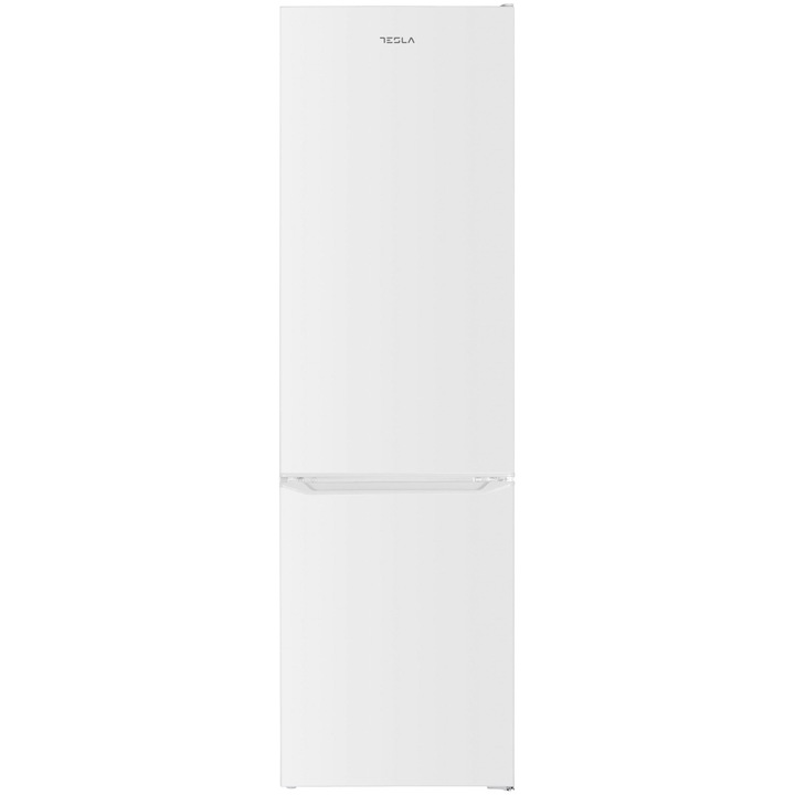Combina frigorifica Tesla RC2600HE, 262 l, Clasa E, Iluminare LED, dezghetare automata frigider, H 180 cm, Alb