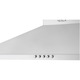 Декоративен абсорбатор Tesla DC900AXP, 1 мотор 190W, Всмукателна мощност 630 м3/ч, 3 скорости, 2x2W LED, 90 см, Inox