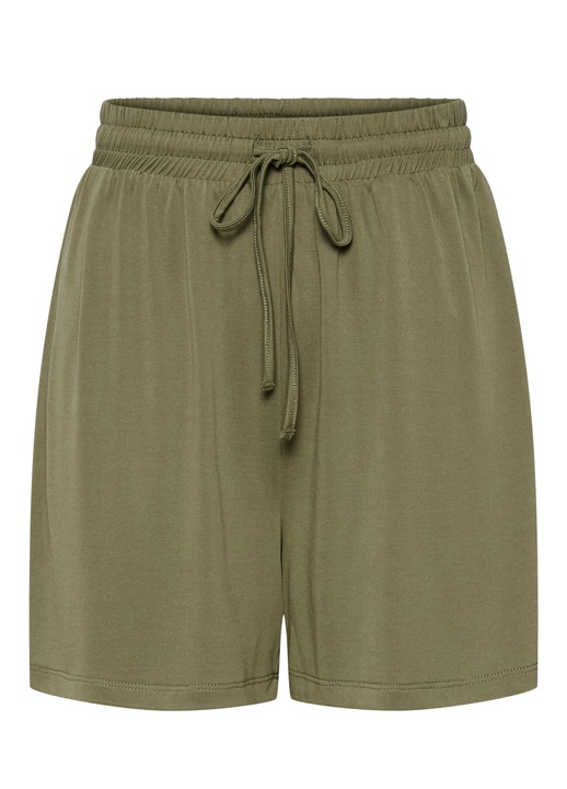 Pieces noi rovidnadrag, 17148783, Viszkoz/Polieszter, Fekete, Zöld