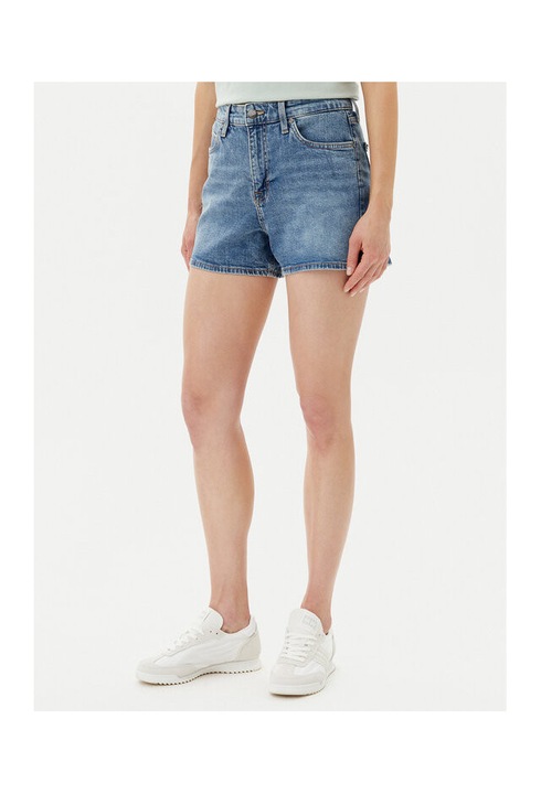 Lee noi farmer rovidnadrag, 112363526, pamut/elasztan, kek, Kék