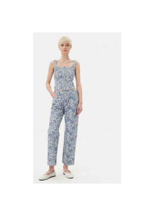 Levi's noi nadrag S, A9150-0009, pamut, kek, Kék