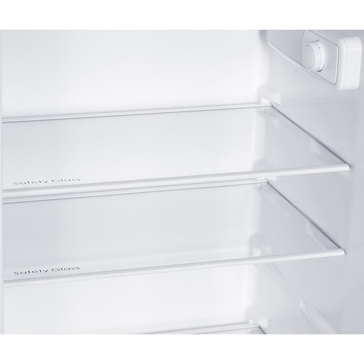 Frigider cu doua usi Tesla RD2101EH, 206 l, Iluminare LED, Clasa E, dezghetare manuala frigider, H 143 cm, Alb