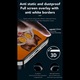 Фолио за iPhone 14 Pro Max - ANANK 2.5D подсилен протектор за екран с подсилени ръбове - черно