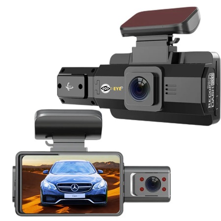 Camera Auto DVR PRO s-Eye Dubla, camera interior detasabila, Full HD ...