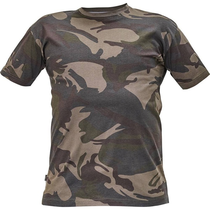 CRAMBE Tricou de protectie camuflaj Cerva XXXL Camuflaj Masliniu