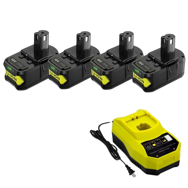 6.0Ah-s pótakkumulátor, több modellel kompatibilis, 18V, 3001-3500mAh