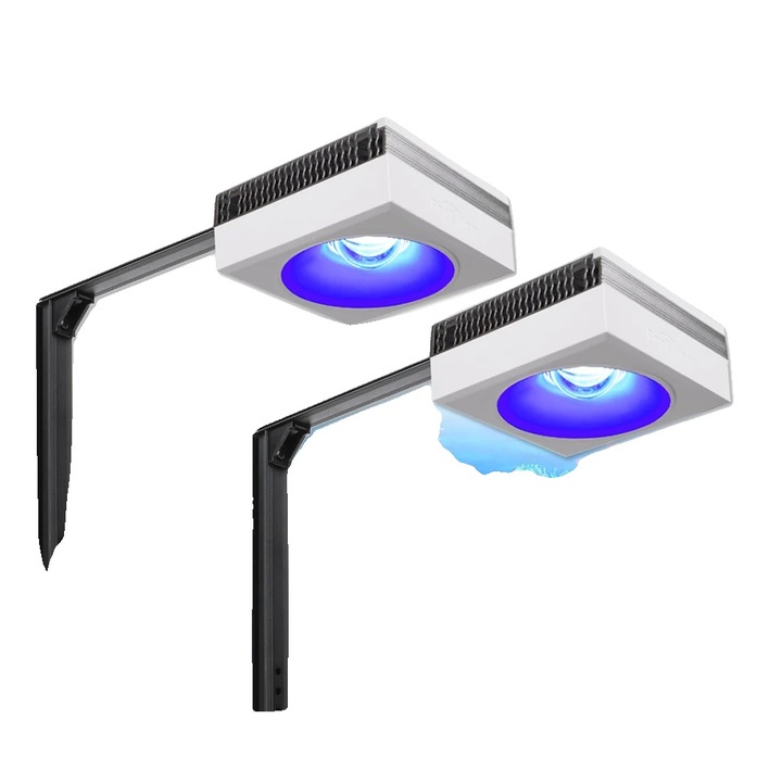 Lumina pentru acvariu, control inteligent, spectru complet, 12x12x5.5cm, 200W, set