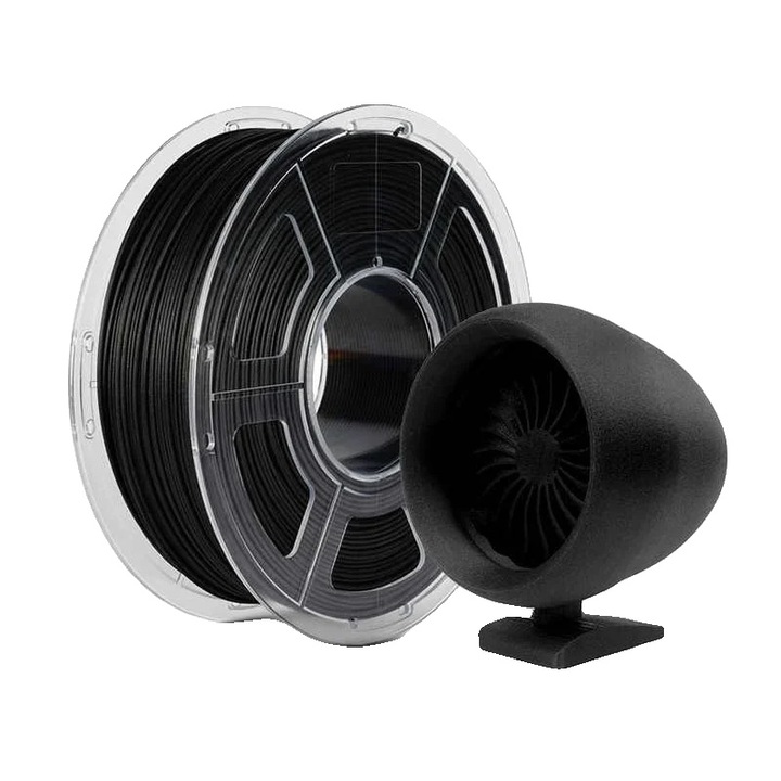Filament 3D PA6-CF, SUNLU, negru, 1.75mm