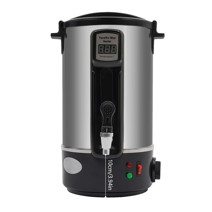 Topitor ceara, Negru/Argintiu, Control reglabil temperatura