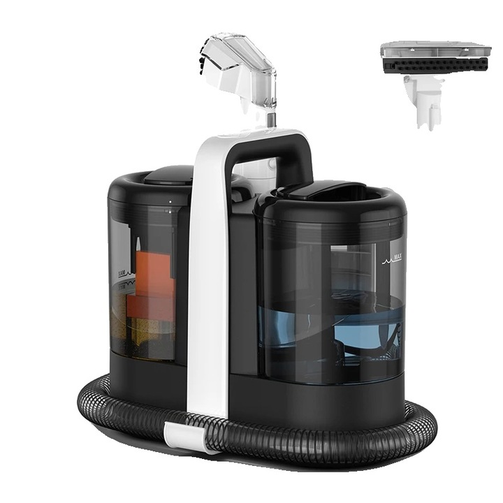 Преносима прахосмукачка за килими, 600W, мощност на засмукване 15KPa, компактен дизайн, 0.8L