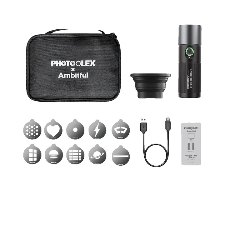 Фенерче, 10W, ефективно LED осветление, компактен, преносим дизайн