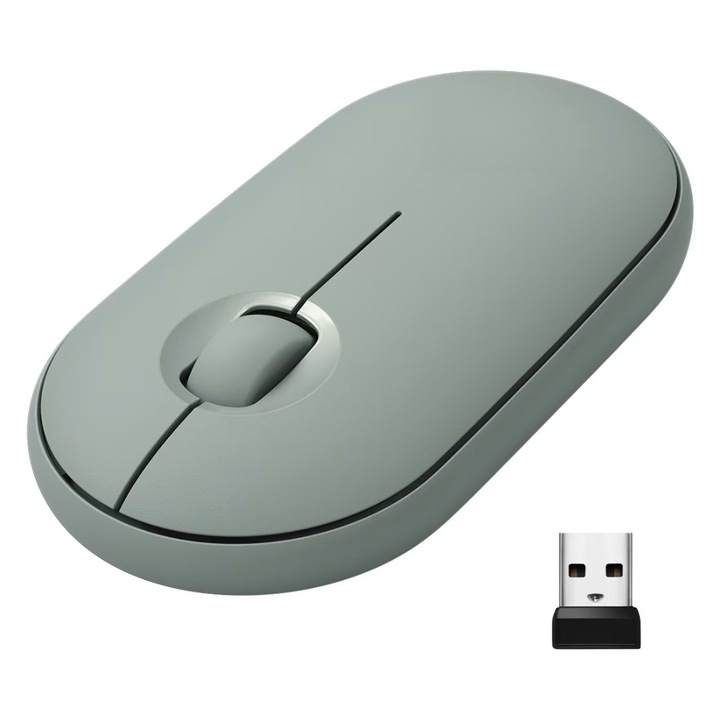 Vezeték nélküli egér Pebble M350, eukaliptusz