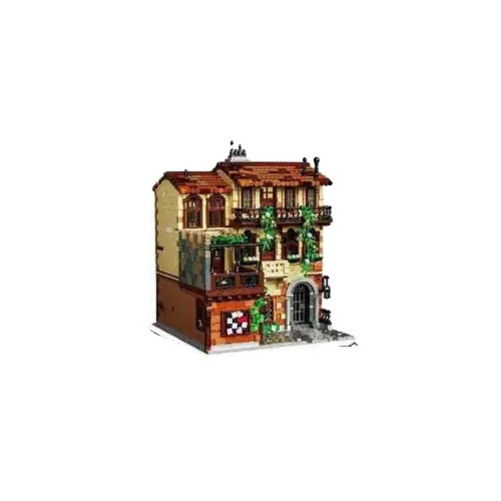 Set de constructie modular, jucarii creative, dimensiuni mici, plastic ABS, cu cutie