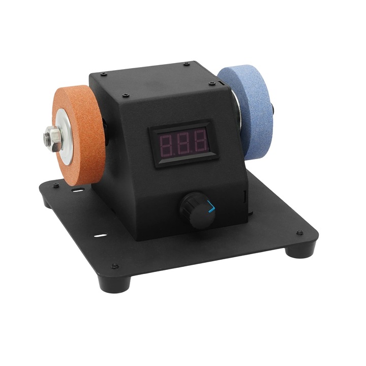 Fierastrau electric mini, viteza ajustabila, taiere precisa, negru, 160x165x105mm