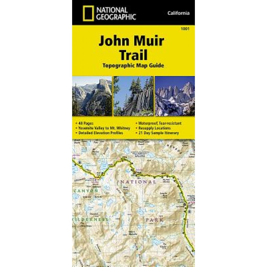 John Muir Trail [Topographic Map Guide], National Geographic Maps - Trails Illust (Author)
