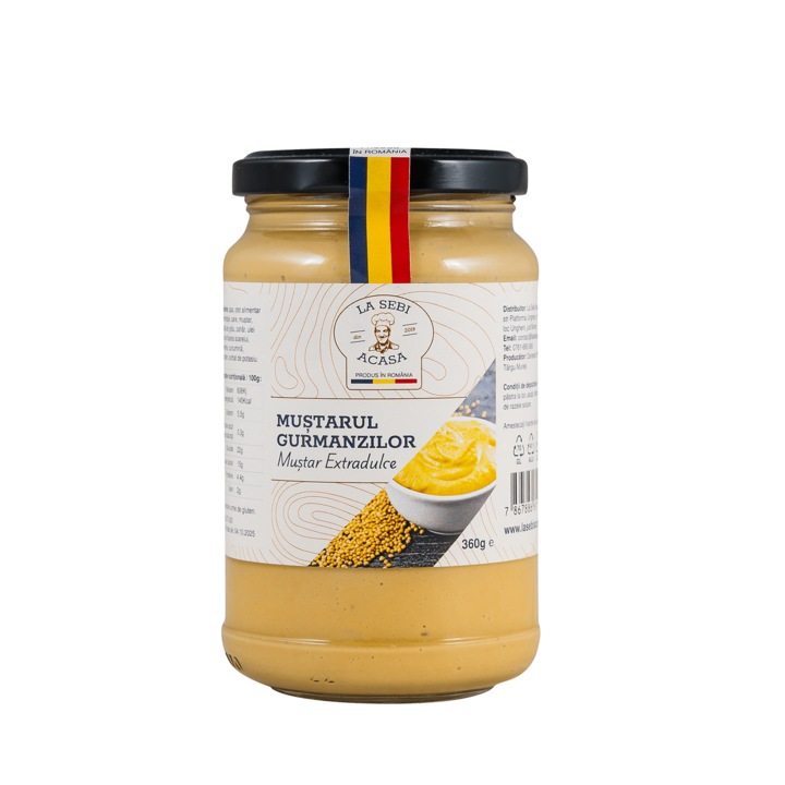 Mustarul Gurmanzilor, Mustar dulce, 360 gr