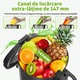 Storcator - Storcator presat la rece, rezervor de 147 mm, motor de 400 wati | Randament ridicat al sucului si retentie de nutrienti | capacitate de 1,8 litri cu 2 cani