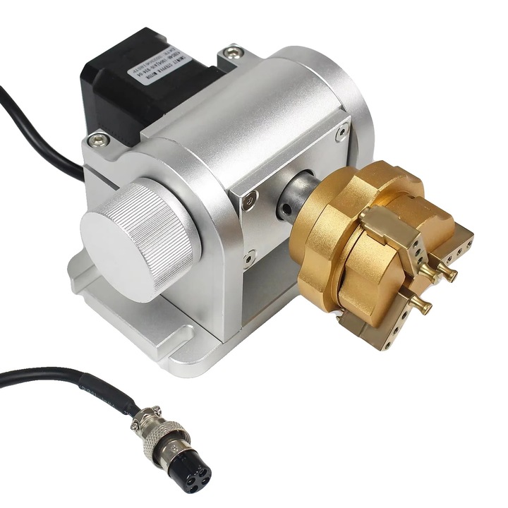 Clema rotativa D50, precizie inalta, aplicatii versatile, metal