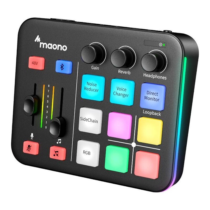 Maono G1 Neo hangkártya, Bluetooth 4.2, fekete