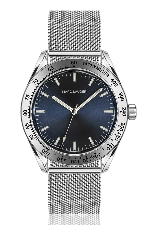 Marc Lauder, Ceas quartz cu logo pe cadran, Argintiu