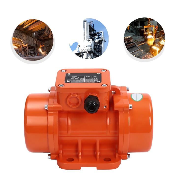 Betonvibrátor, hatékony motor, állítható vibrációs erő, 180 W, IP65