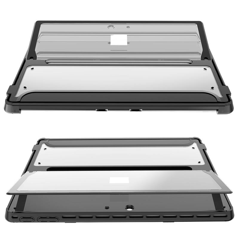 Carcasa Transparenta din Plastic pentru Microsoft Surface Pro 13" – Subtire, Protectie Anti-Zgarieturi, Acces Facil la Porturi si Butoane, Compatibila cu Surface Pro X/9/10/11