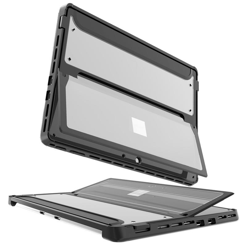 Carcasa Transparenta din Plastic pentru Microsoft Surface Pro 13" – Subtire, Protectie Anti-Zgarieturi, Acces Facil la Porturi si Butoane, Compatibila cu Surface Pro X/9/10/11