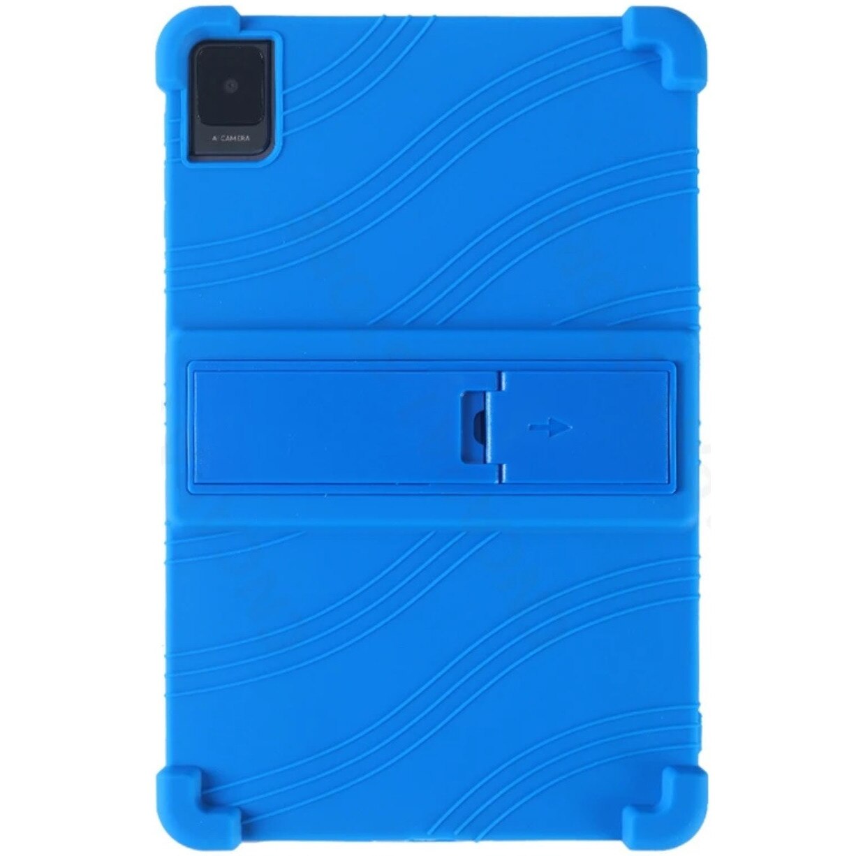 Husa din silicon EtuiTab pentru TCL Tab 10 Gen2, antiderapanta, suport incorporat, negru, 10.36 inch