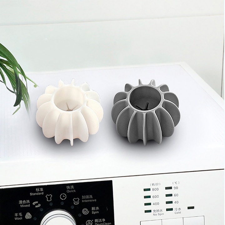 Set 10 Bile din plastic pentru masina de spalat – protectie eficienta impotriva scamosarii hainelor