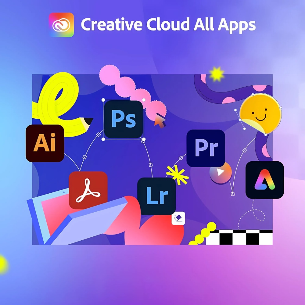Adobe Creative Cloud All Apps Alkalmazás Licenc, minden online ...