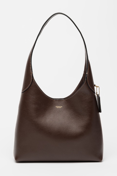 Coach, Кожена чанта през рамо Brooklyn 28, Тъмнокафяв